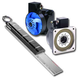 Direct drive linear and rotary motors